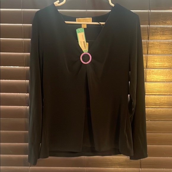 Micheal Kors Black Long Sleeve - Picture 1 of 3